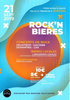 "Rock'n Bieres","Brézins Multisports", "Manifestations",